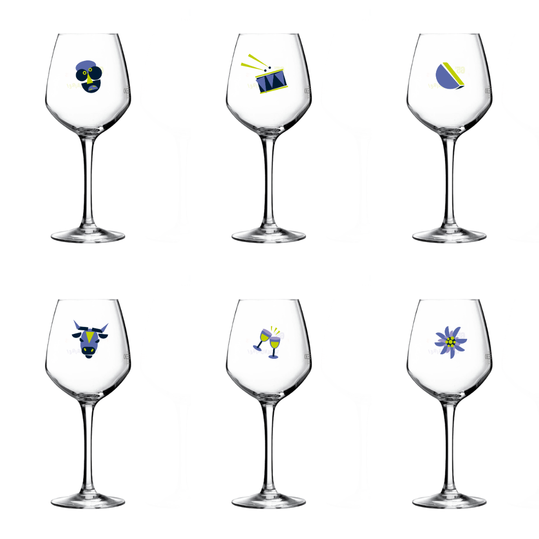 Verres édition 2025 (6 pièces)