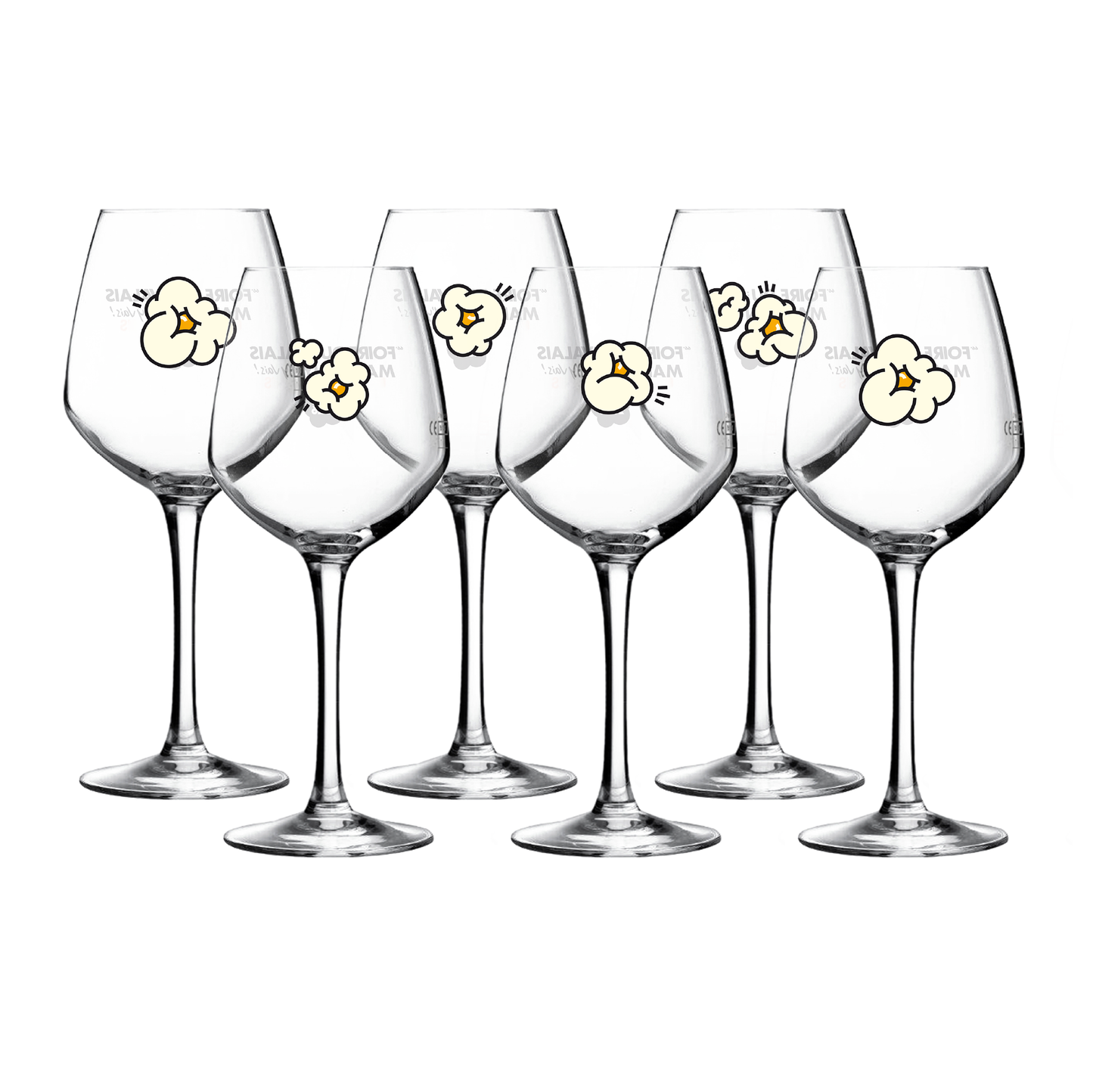 Verres édition 2026 (6 pièces)