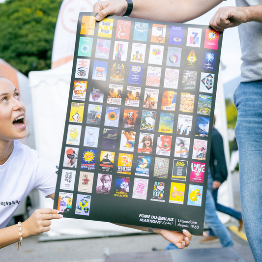 Affiche Rétrospective 1960 - 2025