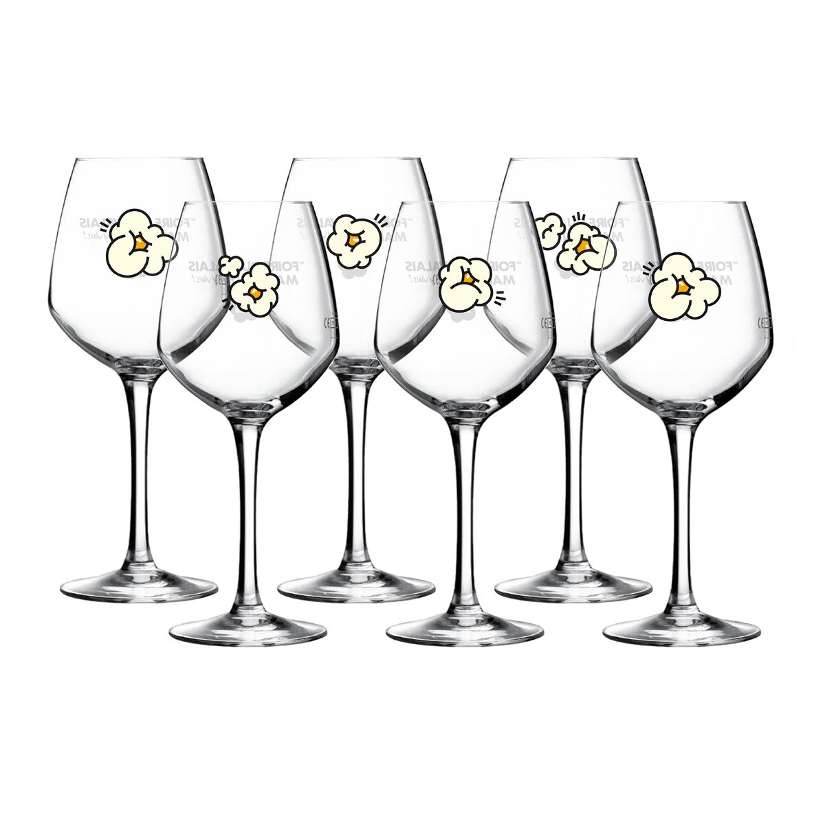 Verres édition 2026 (6 pièces)