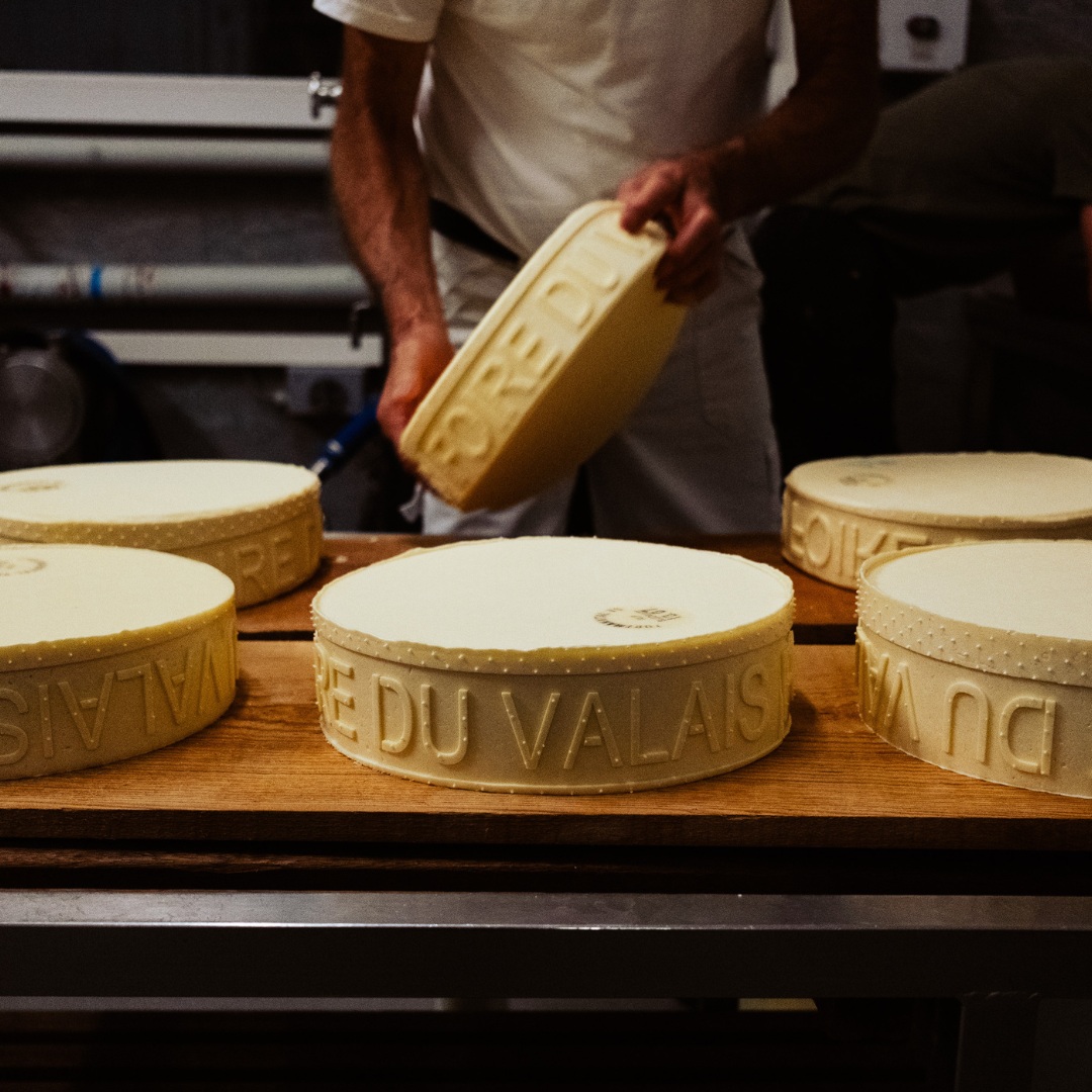 Demi-meule - Fromage à raclette d’alpage de la Foire du Valais