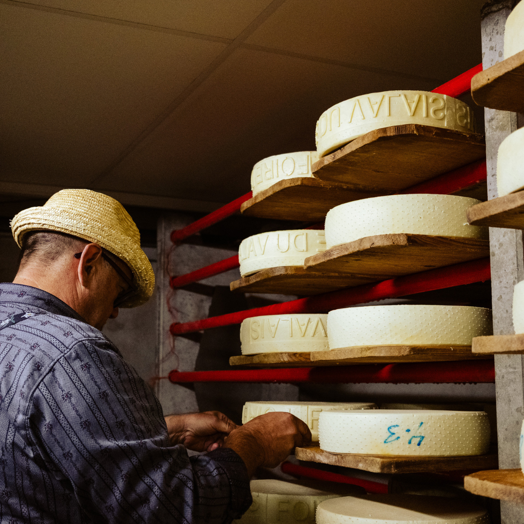 Demi-meule - Fromage à raclette d’alpage de la Foire du Valais